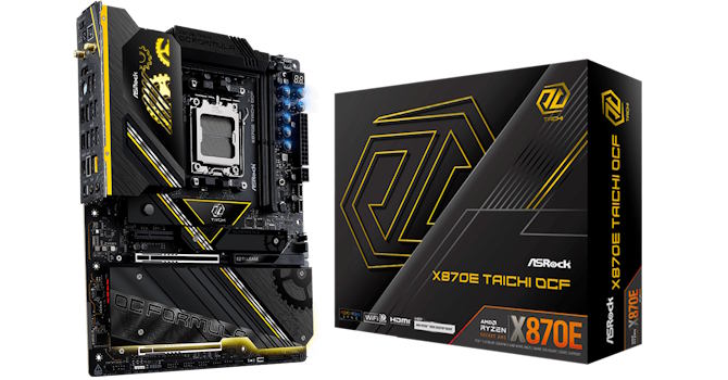 بررسی ASRock X870E Taichi OCF: تعادل بین رانندهٔ روزمره و اورکلاک سنگین