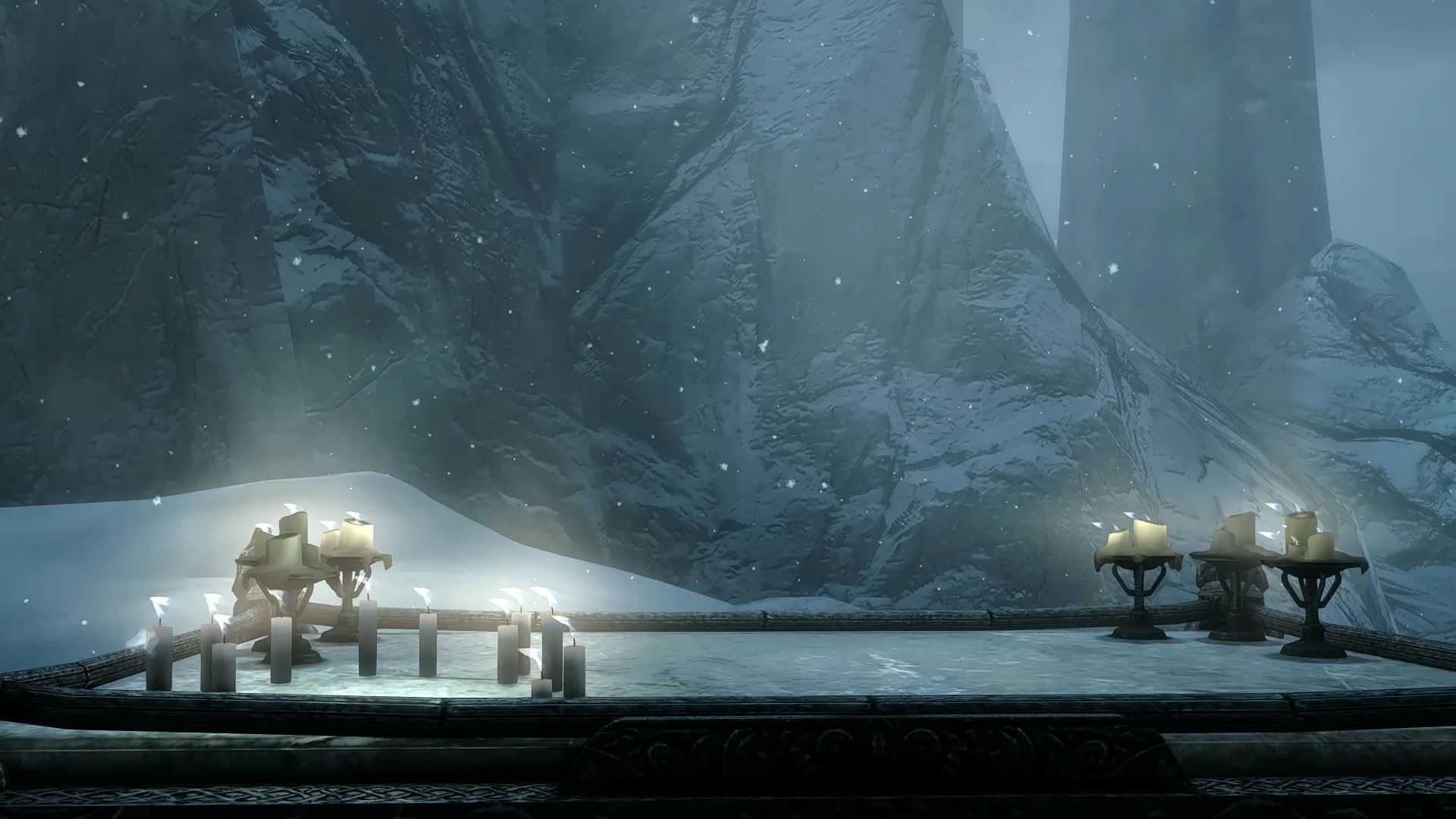 مدل جدید بهبود آب و هوای Skyrim با افکت ذرات