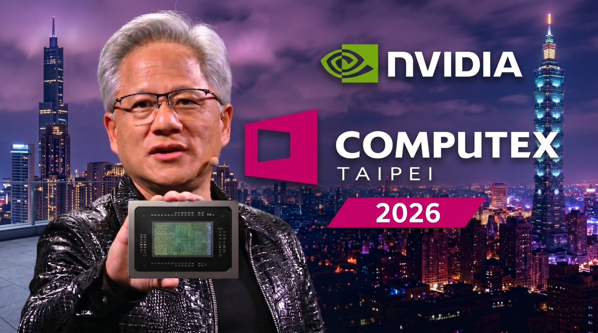 کامپیوتکس 2026 بزرگ‌ترین رویداد NVIDIA در سال خواهد بود