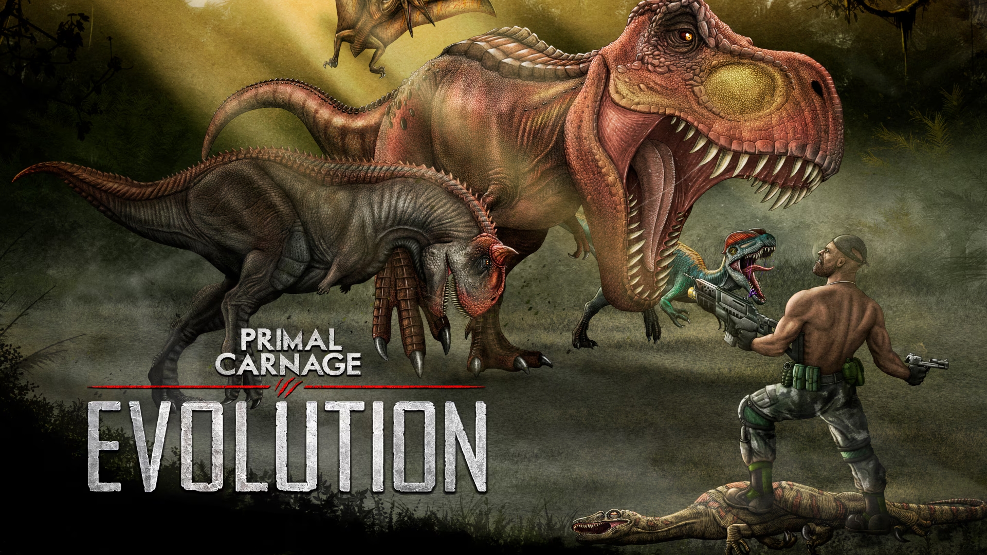Primal Carnage: Evolution، نسخه ریمستر بازی Primal Carnage: Extinction در تاریخ ۲۸ می منتشر میشود
