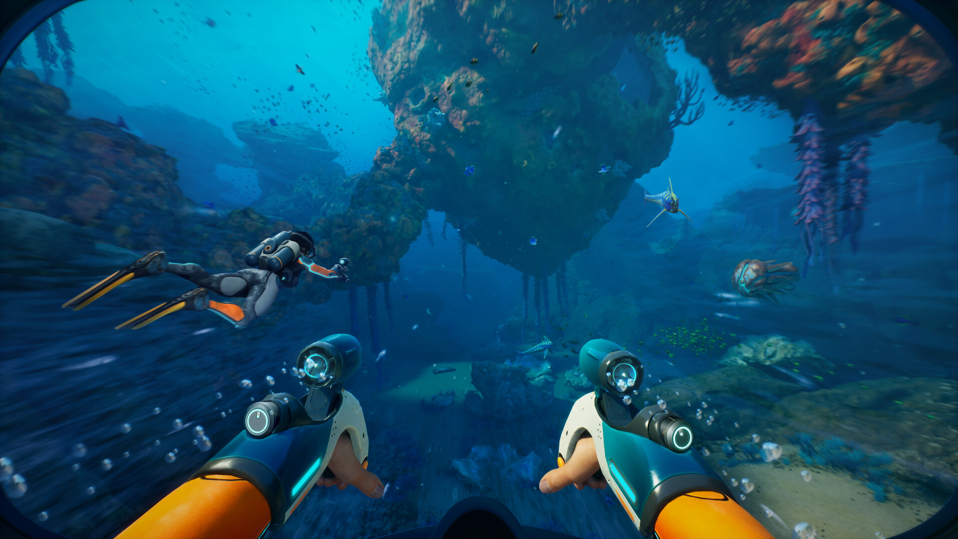 بهروزرسانی جدید Subnautica 2: افزایش میزان نقره و ترویلایت، کاهش قدرت هامرهدها و تغییر شرایط خدمات