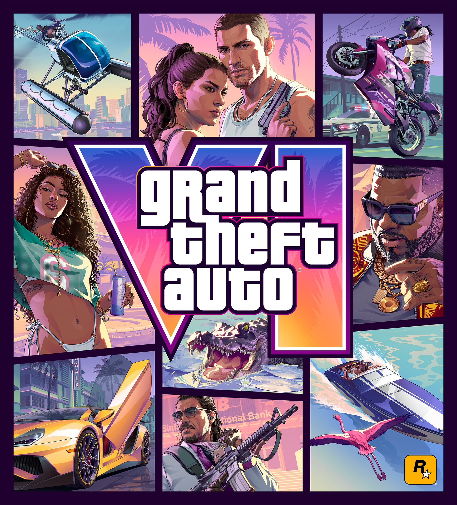 طراحی جلد بازی GTA 6 رونمایی شد; پیشسفارشها از ۲۵ ژوئن آغاز میشود