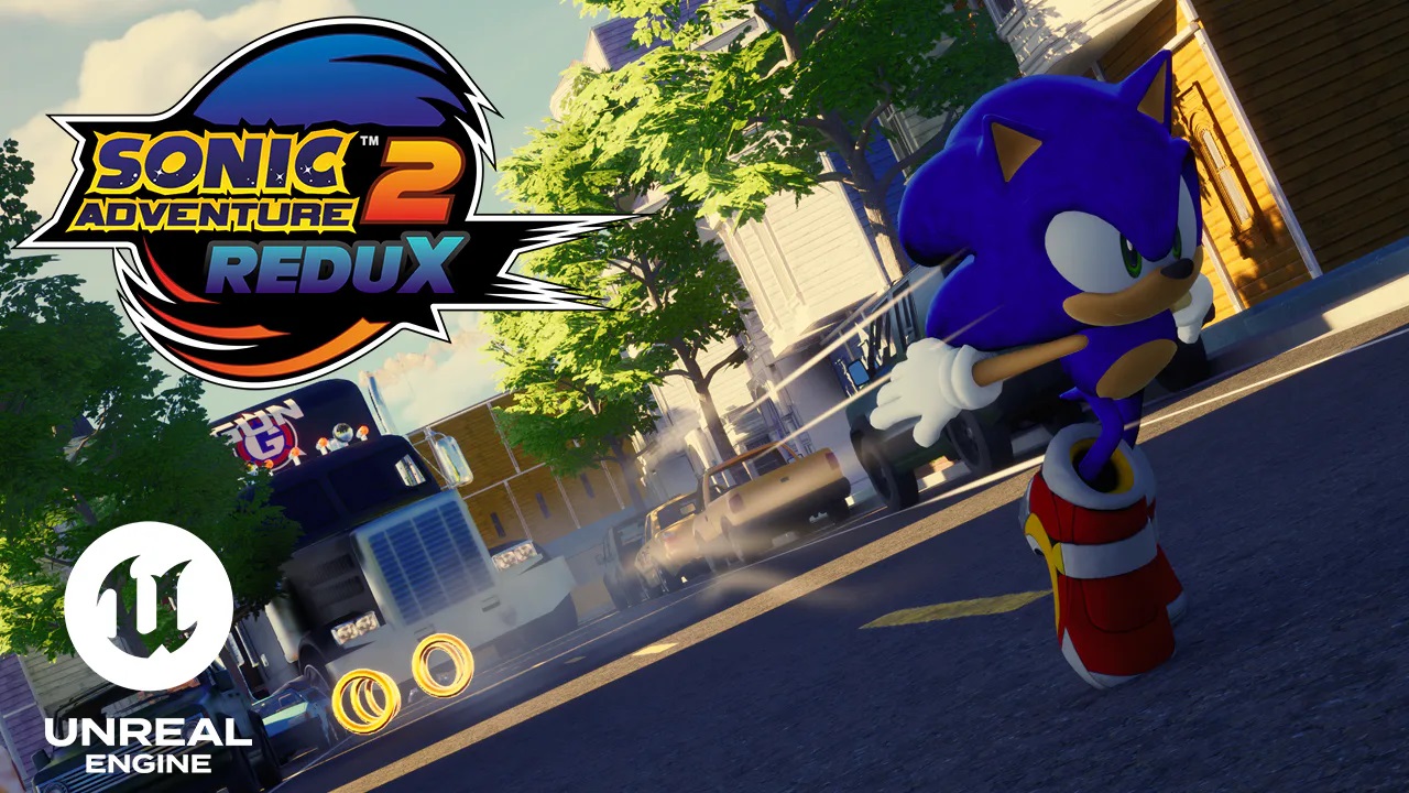 دمو سوم بازسازی طرفداران Sonic Adventure 2 در Unreal Engine 5 منتشر شد