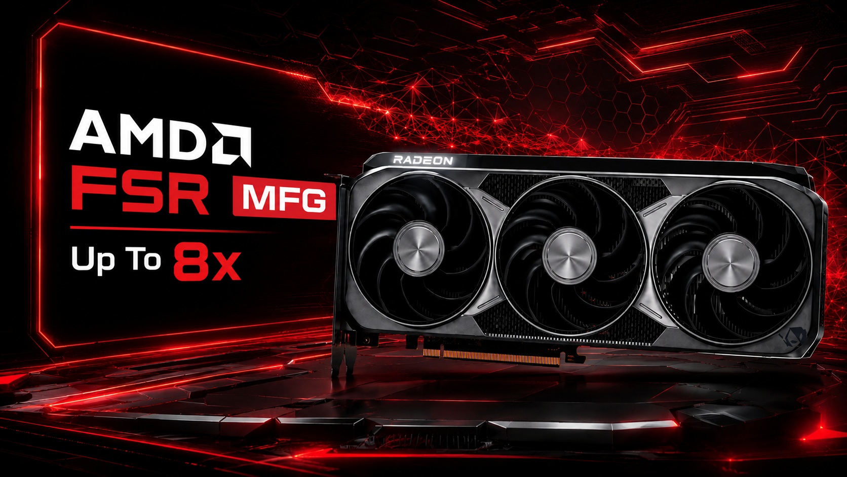 درایورهای AMD Radeon به‌طور خاموش فناوری MFG 8x را اضافه کردند
